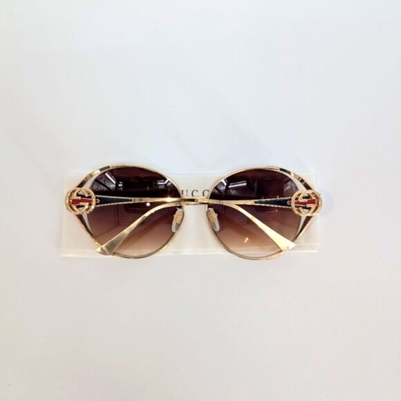 Gucci 63mm gradient oversized sunglasses - Picture 1 of 10